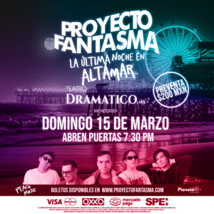 F1 - Proyecto Fantasma - La Última Noche en Altamar - Boleto General